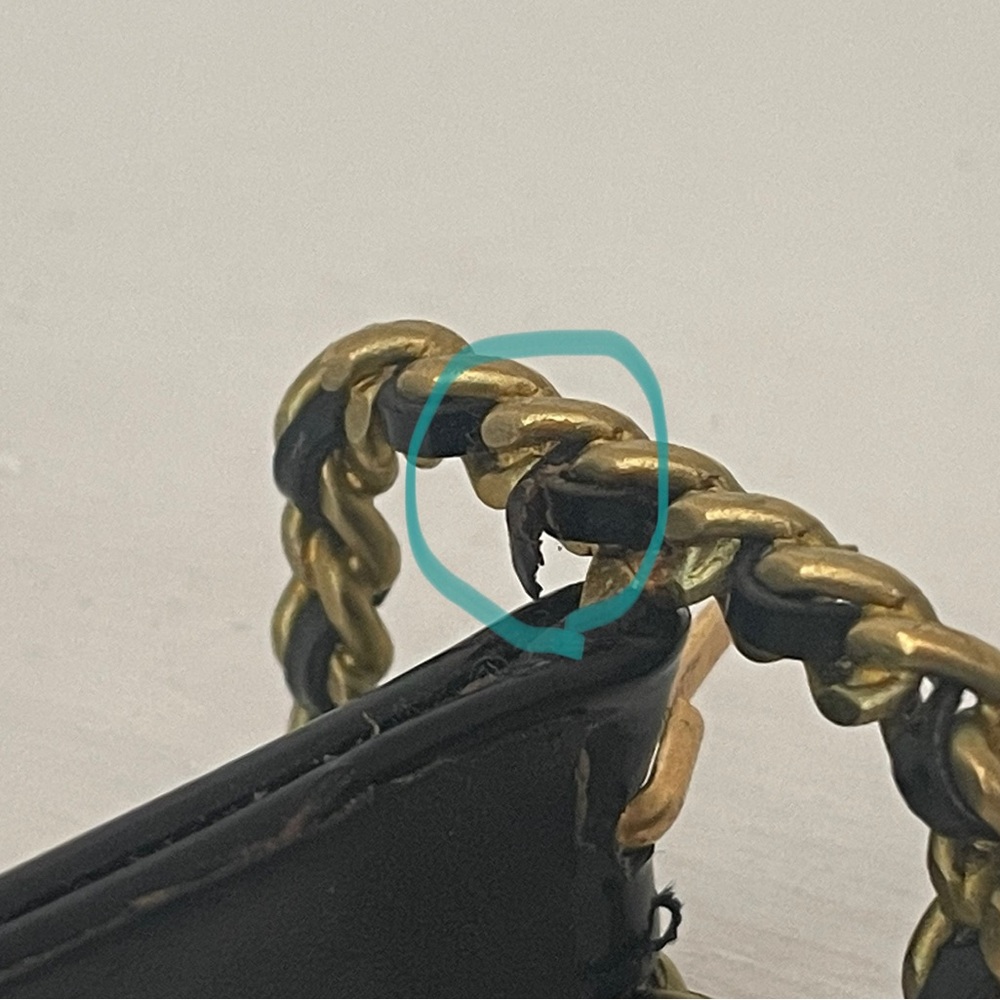 WINTER SPECIAL SALE‼️ Authentic vintage Chanel black patent leather waist belt - Picture 8 of 8